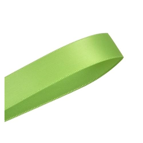 Satinband 25 28 32 38 mm 100 Yards einseitiges Satinband hell- und dunkelgrün for Party-Hochzeitsdekoration Hochzeitsbedarf(Jasmine green 551,38mm) von UJEDFHV