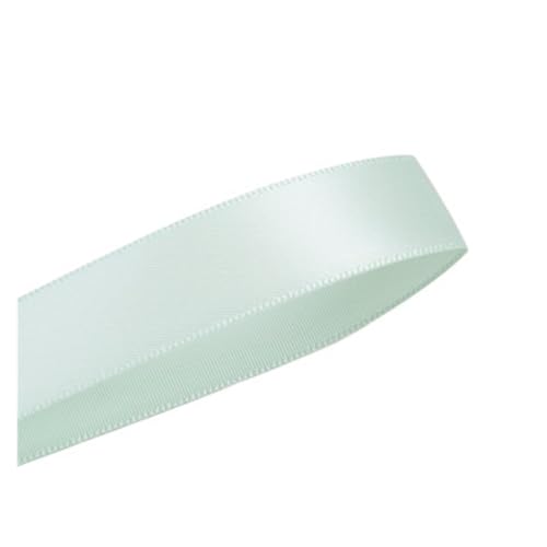 Satinband 25 28 32 38 mm 100 Yards einseitiges Satinband hell- und dunkelgrün for Party-Hochzeitsdekoration Hochzeitsbedarf(Lce mint 510,38mm) von UJEDFHV