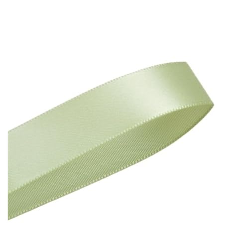 Satinband 25 28 32 38 mm 100 Yards einseitiges Satinband hell- und dunkelgrün for Party-Hochzeitsdekoration Hochzeitsbedarf(Lime juice 524,38mm) von UJEDFHV