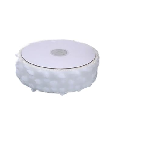 Satinband 25 Yards/Rolle Cloud Gaze Spitze Satinbänder 40mm Handgemachtes Chiffonband DIY Brosche Haarschleife Zubehör Hochzeitsfestdekor(4CM white) von UJEDFHV