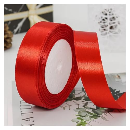 Satinband 25 Yards/Rolle Dekoration Fleckband Handwerk Verpackung liefert Riband handgemachte DIY Kuchen Satin Bänder Stoff 6mm-50mm(Antique Brass,40mm) von UJEDFHV