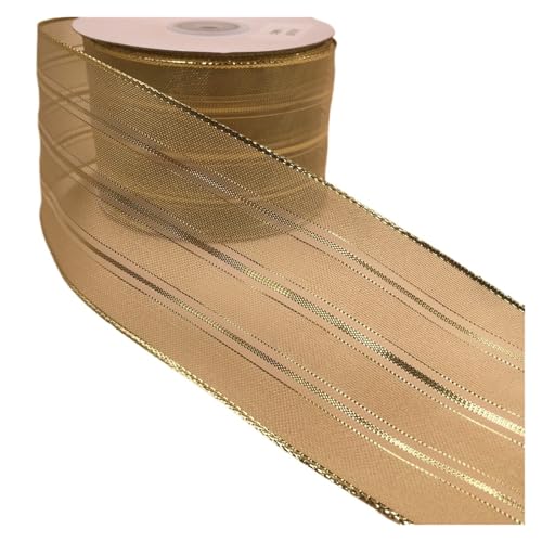 Satinband 25yards Weihnachten Wired Band for Wohnkultur Kränze Verpackung Blumenarrangements DIY Handwerk(N2085) von UJEDFHV