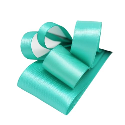 Satinband 5 Yards Blau Doppel Konfrontiert Satin Band for DIY Hairbow Hochzeit Verpackung Tuch Zubehör(323,6 MM) von UJEDFHV