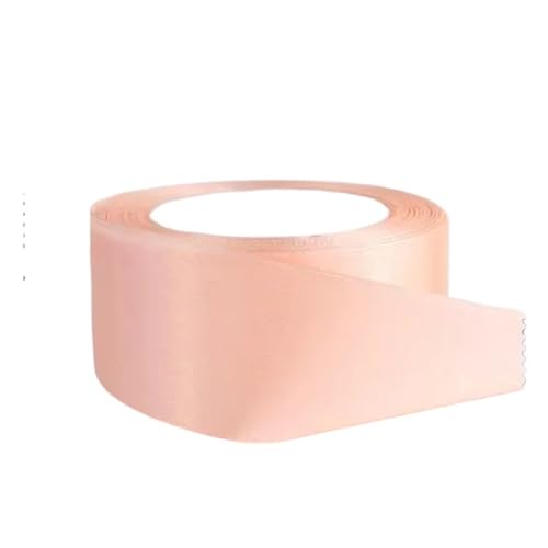Satinband Satinband, 40 mm × 22 m, doppelseitiges Geschenkband aus Polyester for Basteln von Blumensträußen, DIY-Nähprojekten(Champagne) von UJEDFHV