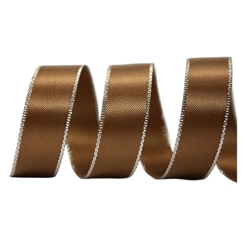 Satinband Satinband, DIY-Kleiderzubehör, Hochzeitsdekoration, 0,25-1,5 Zoll, 9, 16, 22, 25, 38 mm, 100 Yards(Turftan 847,9mm) von UJEDFHV
