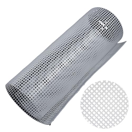 UJEDFHV Kunststoffgitter Accessoire Kunststoff-Netztuch for Taschenteppiche, Fadenhaken, Bastelbedarf, DIY-Handarbeit, Knüpfhaken, Taschen aus Kunststoff, Gitterhaken, Bastelzubehör von UJEDFHV