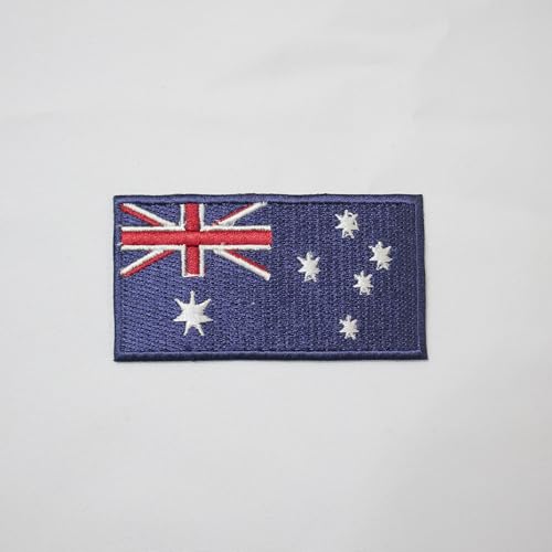 Premium Australian Flag Iron on Patch, Machine Embroidered Aussie Badge - Freemason Regalia Patches & Embleme Premium Australian Flag Iron on Patch, Machine Embroidered Aussie Badge - Freemason Regalia Patches & Embleme von UK EMPIRE GROUP