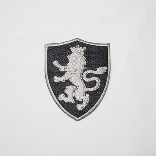 Premium Chinesischer Dargon Mittelalter Wappen Patch Maschine Stickerei - Bügelrückseite - Freimaurer Patches & Embleme von UK EMPIRE GROUP