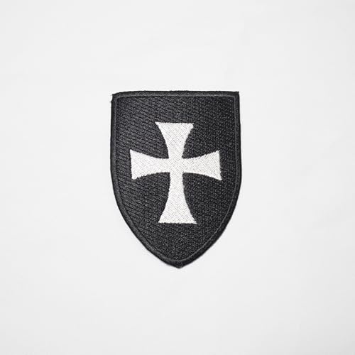 Ritter Templer Hospitaller Schild Wappen Patch Maschinenstickerei - Aufbügler Rückseite - Freimaurer Patches Regalia & Embleme Ritter Templer Hospitaller Schild Wappen Patch Maschinenstickerei - Aufbügler Rückseite - Freimaurer Patches Regalia & Embleme von UK EMPIRE GROUP