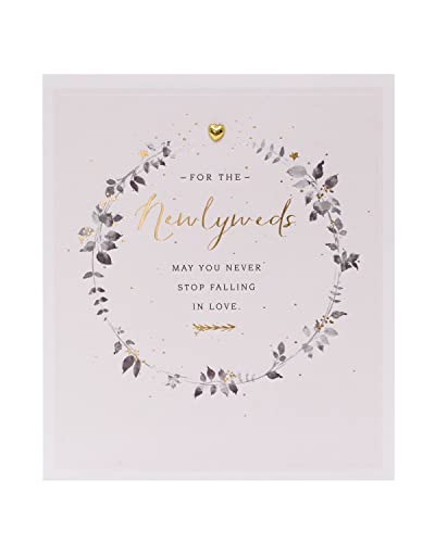 UK Greetings Hochzeitskarte für ihn/sie/Freund – Kranz-Design UK Greetings Hochzeitskarte für ihn/sie/Freund – Kranz-Design von UK Greetings