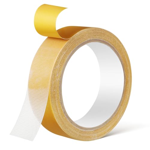 UKCOCO 1 Rolle Doppelseitiges Klebeband Extra Stark Netzstruktur für Stabile Fixierung für Teppiche Stoffe und Langlebig und Zuverlässig UKCOCO 1 Rolle Doppelseitiges Klebeband Extra Stark Netzstruktur für Stabile Fixierung für Teppiche Stoffe und Langlebig und Zuverlässig von UKCOCO