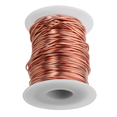 UKCOCO 1 Rolle Kupferdraht für Schmuck und Weicher Blanker Draht Reinem Kupfer für DIY Projekte Elektrokultur und Kreative Bastelarbeiten UKCOCO 1 Rolle Kupferdraht für Schmuck und Weicher Blanker Draht Reinem Kupfer für DIY Projekte Elektrokultur und Kreative Bastelarbeiten von UKCOCO