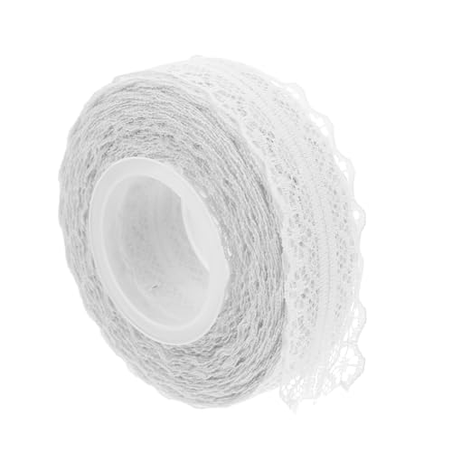 UKCOCO 1 Rolle Spitzen Band Spitzenband Selber Machen Spitzenband-masse Band Für Diy Eleganter Zierbesatz Bänder Für Handwerk Spitzenbänder Zum Basteln Spitzenbesatzband Seilband Weiß UKCOCO 1 Rolle Spitzen Band Spitzenband Selber Machen Spitzenband-masse Band Für Diy Eleganter Zierbesatz Bänder Für Handwerk Spitzenbänder Zum Basteln Spitzenbesatzband Seilband Weiß von UKCOCO