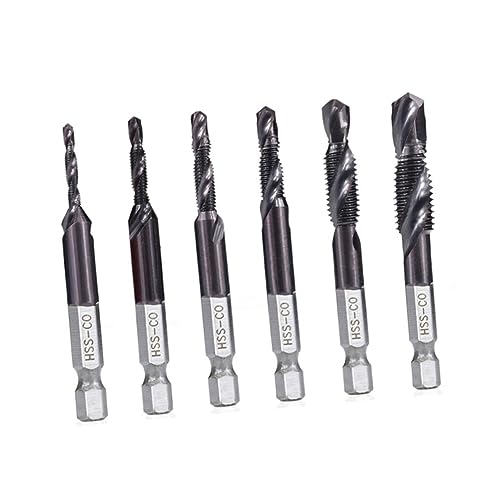 UKCOCO 1 Satz Bohrer Zubehör Schwarz Stahl Bit Beschichtet Schaft Beton High Speed Bunte 6 Stück UKCOCO 1 Satz Bohrer Zubehör Schwarz Stahl Bit Beschichtet Schaft Beton High Speed Bunte 6 Stück von UKCOCO