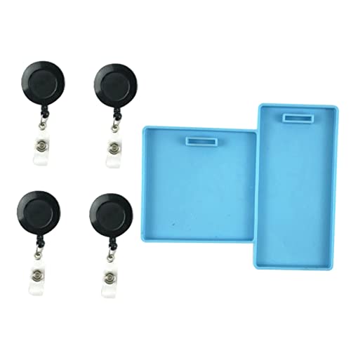 UKCOCO 1 Satz DIY Ausweis Halter Mold Set Teiliges Set für Namensschild Halter Langlebiges Design für DIY Projekte Leicht zu Reinigen Lagern für Familie und von UKCOCO