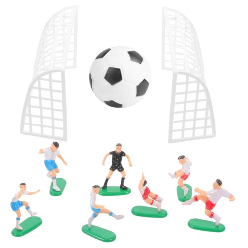 UKCOCO 1 Satz Fußball Kuchen Dekoration Tonhöhe Cupcake-Dekorationen für Fußballspiele Geburtstag Sport fußball tortendeko Soccer Kuchen Dekoration Miniatur Fußball-Kuchendekorationen PVC UKCOCO 1 Satz Fußball Kuchen Dekoration Tonhöhe Cupcake-Dekorationen für Fußballspiele Geburtstag Sport fußball tortendeko Soccer Kuchen Dekoration Miniatur Fußball-Kuchendekorationen PVC von UKCOCO