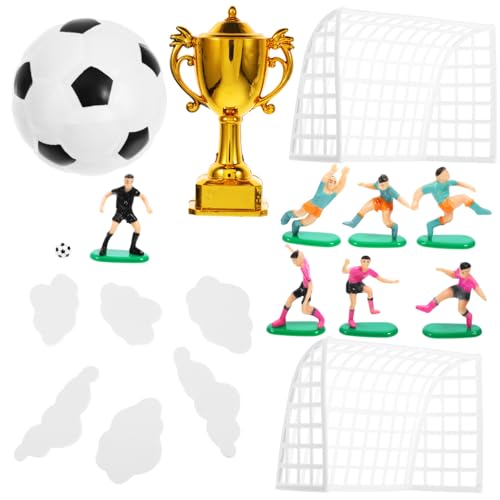 UKCOCO 1 Satz Fußballthema Ornamente Fußball -Party -Dekorationen Fußballgeburtstagsfeierdekorationen Landschaftsgestaltung Miniaturen Tortenaufsatz für Fußballspieler Wiederverwendbar UKCOCO 1 Satz Fußballthema Ornamente Fußball -Party -Dekorationen Fußballgeburtstagsfeierdekorationen Landschaftsgestaltung Miniaturen Tortenaufsatz für Fußballspieler Wiederverwendbar von UKCOCO