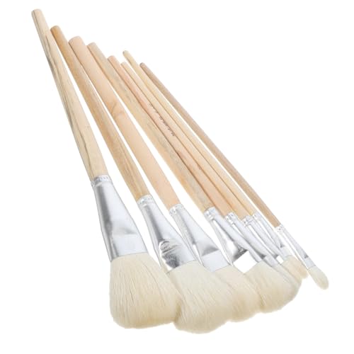 UKCOCO 1 Satz Teiliges Ergonomische Malpinsel Für Wasserfarben Keramik Und Porzellanmalerei Vielseitige Wiederverwendbare Pinsel Für Kreative Projekte Und Kunstwerke 8 Stück UKCOCO 1 Satz Teiliges Ergonomische Malpinsel Für Wasserfarben Keramik Und Porzellanmalerei Vielseitige Wiederverwendbare Pinsel Für Kreative Projekte Und Kunstwerke 8 Stück von UKCOCO