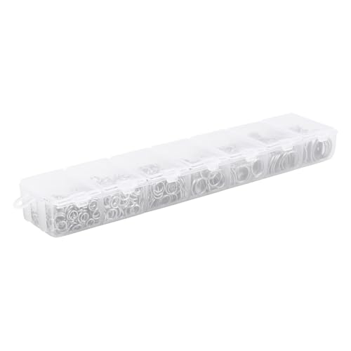 UKCOCO 1 Schachtel DIY Schmuck Verbinder Set mit Offenen Verbindungsringen Vielseitig für Ketten Armbänder und Schlüsselringe für Schmuckherstellung und DIY Bastelprojekte UKCOCO 1 Schachtel DIY Schmuck Verbinder Set mit Offenen Verbindungsringen Vielseitig für Ketten Armbänder und Schlüsselringe für Schmuckherstellung und DIY Bastelprojekte von UKCOCO