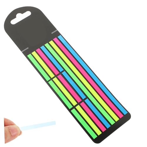 UKCOCO 1 Schachtel Lesestreifen Haftstreifen Selbstklebend Fluoreszierende Lesezeichen und Notizstreifen für Bücher Teiliges mit Kurzen und Langen Tabs zum Markieren und Kommentieren UKCOCO 1 Schachtel Lesestreifen Haftstreifen Selbstklebend Fluoreszierende Lesezeichen und Notizstreifen für Bücher Teiliges mit Kurzen und Langen Tabs zum Markieren und Kommentieren von UKCOCO