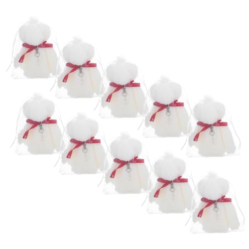 UKCOCO 1 Set Taufe Party Gefälligkeiten Für Jungen- Und Mädchenbärtuch Und Schlüsselbund -set Für Babyparty- Und Hochzeitsdekorationen von UKCOCO