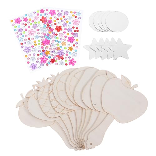 UKCOCO 10 Sätze Hölzerne Handspiegel Kinderspiegel Aus Holz DIY Handgemachtes Spiegel Aus Holz Selber Basteln DIY Handgemachtes Minispielzeug Kinderspiegeldekoration Glas UKCOCO 10 Sätze Hölzerne Handspiegel Kinderspiegel Aus Holz DIY Handgemachtes Spiegel Aus Holz Selber Basteln DIY Handgemachtes Minispielzeug Kinderspiegeldekoration Glas von UKCOCO