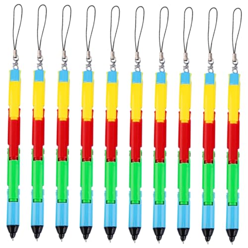 UKCOCO 10 Stück Faltbare Kugelschreiber mit Biegsamem Design Kreative Schüler Stifte als Party Bag Filler Leichte und Sichere Schreibgeräte für Schule und Büro als oder UKCOCO 10 Stück Faltbare Kugelschreiber mit Biegsamem Design Kreative Schüler Stifte als Party Bag Filler Leichte und Sichere Schreibgeräte für Schule und Büro als oder von UKCOCO