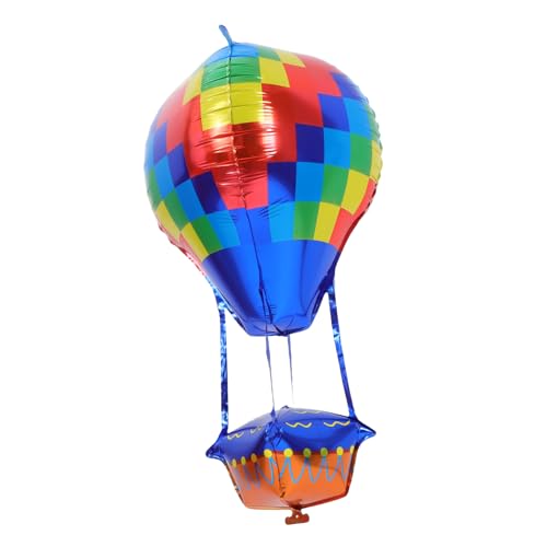UKCOCO 10 Stück Heißluftballon Dekoration Aluminiumfolienballon Heißluftballon Mittelstücke Heißluftballon Aufblasbarer Heißluftballon Ballons Heißluftballon von UKCOCO