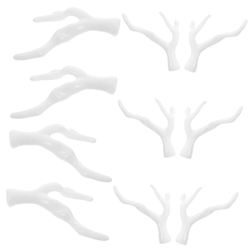 UKCOCO 10 Stück Nachahmung Korallendrachenhornkopfschmuck Äste Zum Basteln Baumstämme Baumzweige Zur Dekoration Simulation Von Korallenzweigen Layout-requisiten Vasenzweig Acryl Weiß UKCOCO 10 Stück Nachahmung Korallendrachenhornkopfschmuck Äste Zum Basteln Baumstämme Baumzweige Zur Dekoration Simulation Von Korallenzweigen Layout-requisiten Vasenzweig Acryl Weiß von UKCOCO