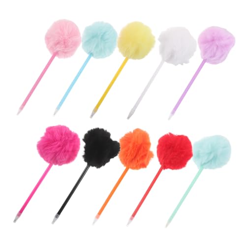 UKCOCO 10 Stück Plüsch Kugelschreiber mit Flauschigen Pompons Weicher Griff Kreative Schreibstifte für Schüler und Frauen Niedliche Büro und Schulartikel als und Party Mitgebsel UKCOCO 10 Stück Plüsch Kugelschreiber mit Flauschigen Pompons Weicher Griff Kreative Schreibstifte für Schüler und Frauen Niedliche Büro und Schulartikel als und Party Mitgebsel von UKCOCO