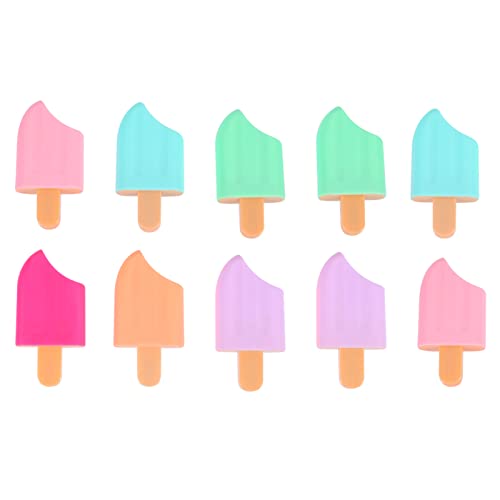 UKCOCO 10 Stück Popsicle Highlighter Bunte Mini Marker Kreative Farbige Stifte für Schule und Büro als Partygeschenk Leuchtende Farben und Kinderfreundliches Design Zufällige Farbe UKCOCO 10 Stück Popsicle Highlighter Bunte Mini Marker Kreative Farbige Stifte für Schule und Büro als Partygeschenk Leuchtende Farben und Kinderfreundliches Design Zufällige Farbe von UKCOCO