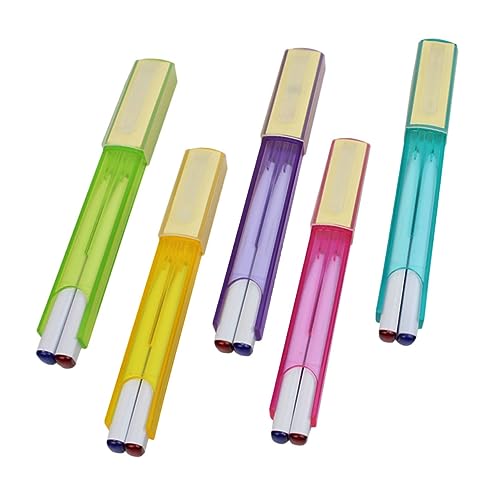 UKCOCO 10 Stück Teiliges Bunter Kugelschreiber Doppel Farben Schreibstifte Glattes Schreiben Ergonomisch für Schule Büro Studenten und Kreative Notizen für Journal und Planer UKCOCO 10 Stück Teiliges Bunter Kugelschreiber Doppel Farben Schreibstifte Glattes Schreiben Ergonomisch für Schule Büro Studenten und Kreative Notizen für Journal und Planer von UKCOCO