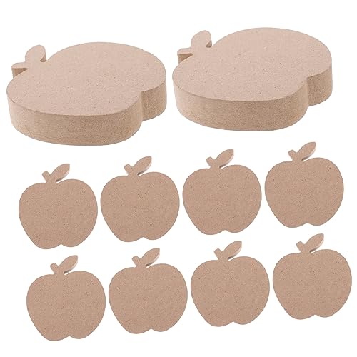 UKCOCO 10 Stück Teiliges Halloween Apfel Holzschild Blanko DIY Holzausschnitte zum Bemalen Langlebige Tischdekoration für Kreative Bastelprojekte und Festgestaltung UKCOCO 10 Stück Teiliges Halloween Apfel Holzschild Blanko DIY Holzausschnitte zum Bemalen Langlebige Tischdekoration für Kreative Bastelprojekte und Festgestaltung von UKCOCO