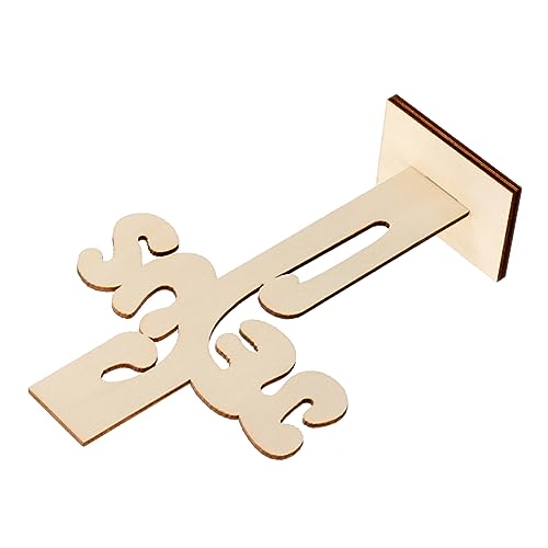 UKCOCO 10 Stück Teiliges Holz Kreuz Bastelset Dekoratives Tischkreuz für Religiöse Anlässe Persönliche und Kreative Projekte für Christen Fotodekoration von UKCOCO