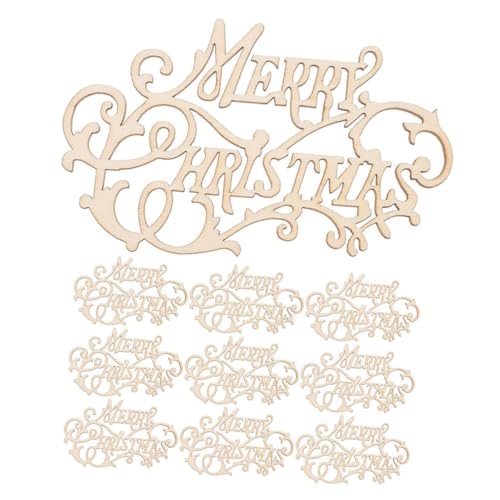 UKCOCO 10 Stück Teiliges Holzanhänger Weihnachtsdeko zum Bemalen Unvollendete DIY Weihnachtsanhänger mit Merry Christmas Glatte Oberfläche Beidseitig Bemalbar für Kreative Bastelideen UKCOCO 10 Stück Teiliges Holzanhänger Weihnachtsdeko zum Bemalen Unvollendete DIY Weihnachtsanhänger mit Merry Christmas Glatte Oberfläche Beidseitig Bemalbar für Kreative Bastelideen von UKCOCO