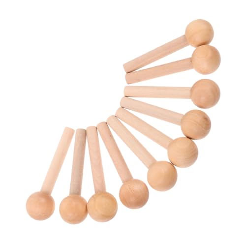 UKCOCO 10 Stück Teiliges Holzrundstäbe für Lochwand Stabile Buche Holzstäbe Vielseitige DIY Zubehör für Pegboard und Trennwände Langlebige Holzdübel für Kreative Bastelprojekte UKCOCO 10 Stück Teiliges Holzrundstäbe für Lochwand Stabile Buche Holzstäbe Vielseitige DIY Zubehör für Pegboard und Trennwände Langlebige Holzdübel für Kreative Bastelprojekte von UKCOCO