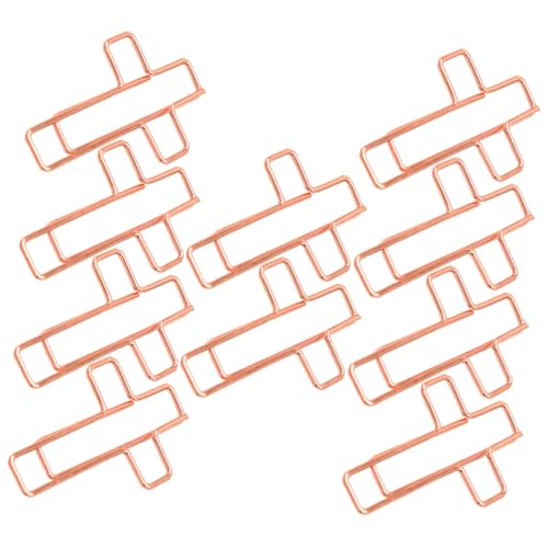 UKCOCO 10 Stück Teiliges Kreative Kreuz Büroklammern aus Metall Kleine Langlebige Dokumentenklammern Multifunktional für Ordner Bücher Kalender zum Sortieren und Dekorativen Einsatz im UKCOCO 10 Stück Teiliges Kreative Kreuz Büroklammern aus Metall Kleine Langlebige Dokumentenklammern Multifunktional für Ordner Bücher Kalender zum Sortieren und Dekorativen Einsatz im von UKCOCO