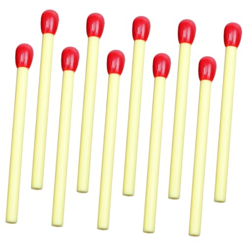 UKCOCO 10 Stück Teiliges Kreative Kugelschreiber mit Ergonomischem Griff und Einzigartigem Streichholz Design Kleine Handliche Schreibstifte für Büro Schule und Geschenkideen UKCOCO 10 Stück Teiliges Kreative Kugelschreiber mit Ergonomischem Griff und Einzigartigem Streichholz Design Kleine Handliche Schreibstifte für Büro Schule und Geschenkideen von UKCOCO
