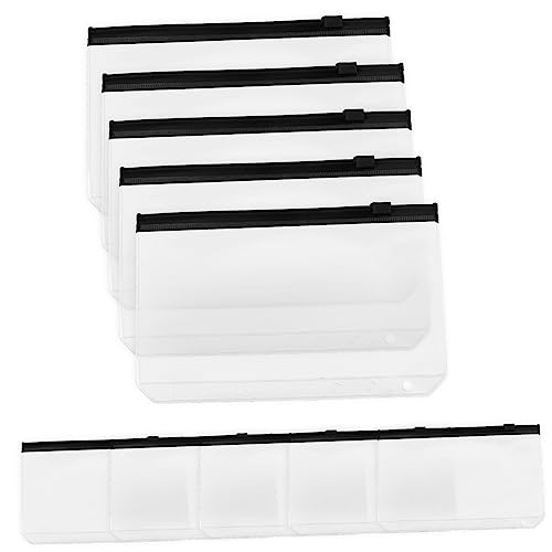 UKCOCO 10 Stück Teiliges PVC Zipper Loose Leaf Aufbewahrungstaschen Dokumenten Organizer Beutel Reißverschlossene Aufbewahrungstaschen für Büro und Schule Vielseitig und Langlebig UKCOCO 10 Stück Teiliges PVC Zipper Loose Leaf Aufbewahrungstaschen Dokumenten Organizer Beutel Reißverschlossene Aufbewahrungstaschen für Büro und Schule Vielseitig und Langlebig von UKCOCO