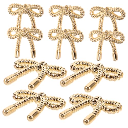 UKCOCO 10 Stück Teiliges Zinklegierung Schleifenknöpfe Dekorative Knöpfe für Strickjacken Mäntel Pullover Nähzubehör für DIY Kleidung Schmuck UKCOCO 10 Stück Teiliges Zinklegierung Schleifenknöpfe Dekorative Knöpfe für Strickjacken Mäntel Pullover Nähzubehör für DIY Kleidung Schmuck von UKCOCO