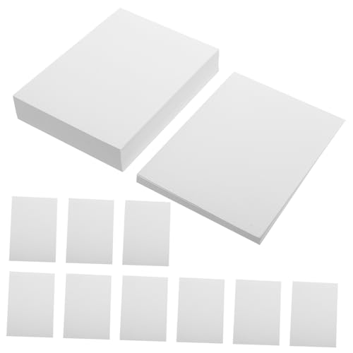 UKCOCO 100 Blatt Hochglänzendes Fotopapier M² Fotopapier für Tintenstrahldrucker Wasserfestes Langlebiges Druckerpapier für Fotoqualität und Täglichen Gebrauch von UKCOCO