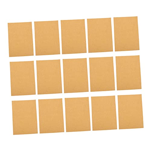 UKCOCO 100 Blatt Kraftpapier Etiketten Selbstklebend Aufkleberpapier zum Bedrucken Kompatibel mit Tintenstrahl und Laserdruckern Blanko Klebeetiketten für DIY Geschenkverpackung Büro und UKCOCO 100 Blatt Kraftpapier Etiketten Selbstklebend Aufkleberpapier zum Bedrucken Kompatibel mit Tintenstrahl und Laserdruckern Blanko Klebeetiketten für DIY Geschenkverpackung Büro und von UKCOCO