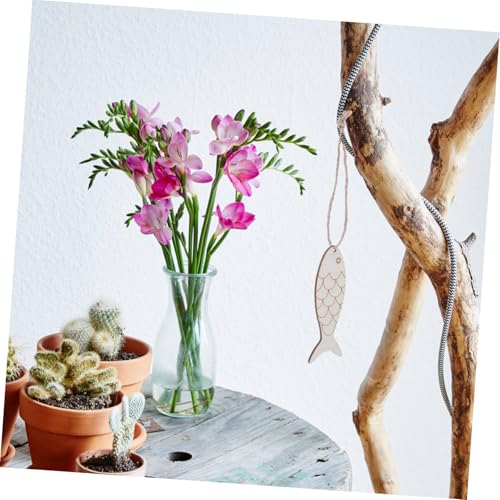 UKCOCO 100 Stück Fischförmige Holzanhänger Unlackiert Mit Aufhängeschnur Unfertige Holz Ausschnitte Zum Bemalen Und Basteln Für Party Und Wohnraumdekoration Tisch Und Wandornamente UKCOCO 100 Stück Fischförmige Holzanhänger Unlackiert Mit Aufhängeschnur Unfertige Holz Ausschnitte Zum Bemalen Und Basteln Für Party Und Wohnraumdekoration Tisch Und Wandornamente von UKCOCO