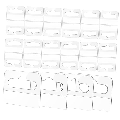 UKCOCO 100 Stück Klare Selbstklebende Hängende Tabs mit Kunststoff Schlitzloch Stark Haftende Aufhänger für Einzelhandel Regal Sichtbare Produktpräsentation Einfache Anbringung UKCOCO 100 Stück Klare Selbstklebende Hängende Tabs mit Kunststoff Schlitzloch Stark Haftende Aufhänger für Einzelhandel Regal Sichtbare Produktpräsentation Einfache Anbringung von UKCOCO