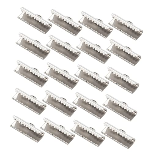 UKCOCO 100 Stück Klemmen für Schmuckherstellung Hochwertige Quetschperlen für Kordelenden für Choker Armbänder und DIY Bastelprojekte UKCOCO 100 Stück Klemmen für Schmuckherstellung Hochwertige Quetschperlen für Kordelenden für Choker Armbänder und DIY Bastelprojekte von UKCOCO