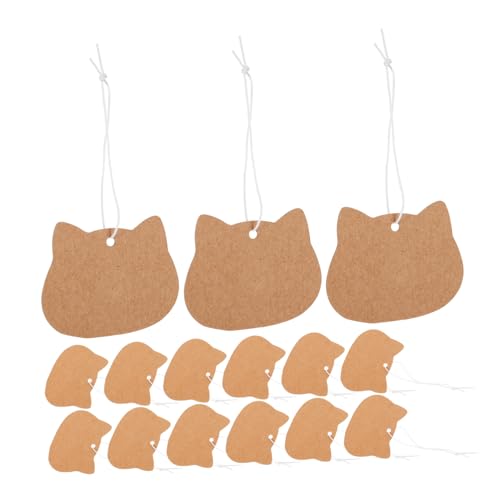 UKCOCO 100 Stück Kraftpapier Preisschilder mit Elastischer Schnur Beschreibbare Blanko Anhänger Robuste Merchandise Tags zum Befestigen und Markieren von Produkten UKCOCO 100 Stück Kraftpapier Preisschilder mit Elastischer Schnur Beschreibbare Blanko Anhänger Robuste Merchandise Tags zum Befestigen und Markieren von Produkten von UKCOCO