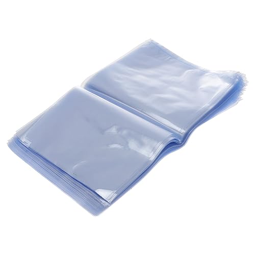 UKCOCO 100 Stück PVC-Schrumpfbeutel für Badebomben in Geschenkverpackung (10 x 15 cm) von UKCOCO