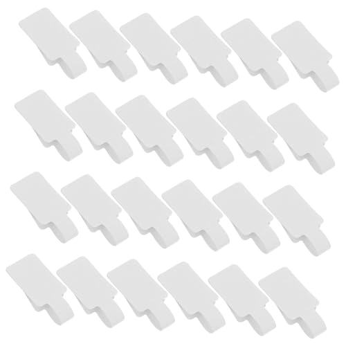 UKCOCO 100 Stück Preisschildpapier Schmuckanhänger Aufkleber Für Armbänder Preisschilder Für Schmuck Ring-tags Für Die Preisgestaltung Preisschilder Für Halsketten Weiß von UKCOCO