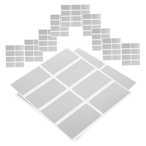 UKCOCO 100 Stück Selbstklebende Rubbelkarten DIY Scratch Off Sticker Silber Personalisierbare Rubbellose für Partyspiele Geburtstage Hochzeiten Familienfeiern Kreative Spielkarten UKCOCO 100 Stück Selbstklebende Rubbelkarten DIY Scratch Off Sticker Silber Personalisierbare Rubbellose für Partyspiele Geburtstage Hochzeiten Familienfeiern Kreative Spielkarten von UKCOCO