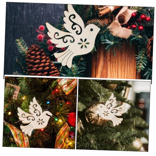 UKCOCO 100 Stück Unbemalte Holzscheiben Friedenstaube Anhänger Hohle Holzvögel zum Basteln DIY Holzanhänger Wandkunst Inneneinrichtung Natürliche Holzverzierung UKCOCO 100 Stück Unbemalte Holzscheiben Friedenstaube Anhänger Hohle Holzvögel zum Basteln DIY Holzanhänger Wandkunst Inneneinrichtung Natürliche Holzverzierung von UKCOCO